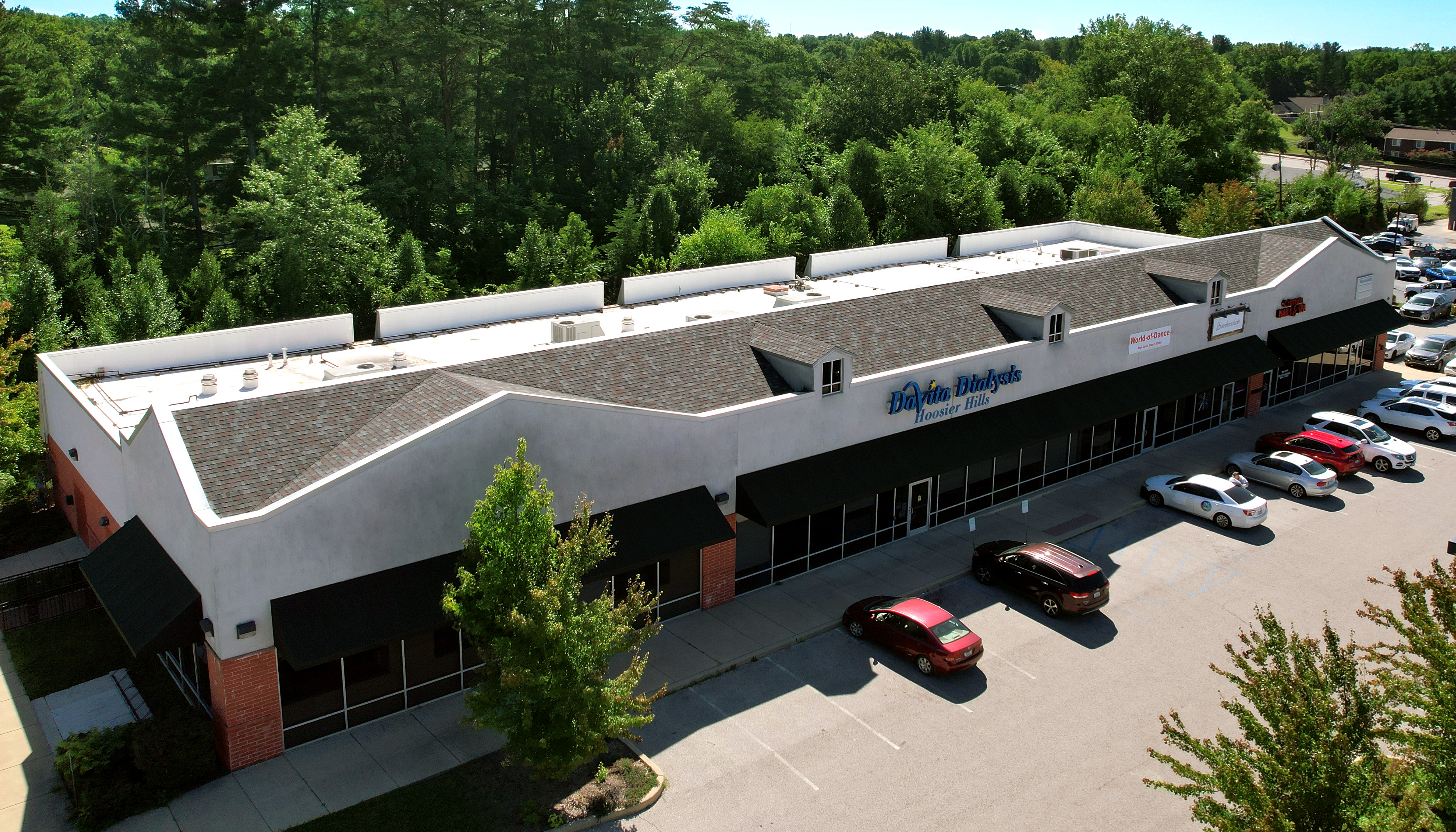 The 2310 South Hickory Leaf Drive building.